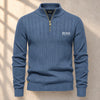 Half Zip Knit Sweater