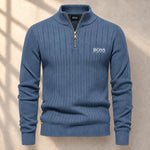 Half Zip Knit Sweater