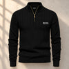 Half Zip Knit Sweater