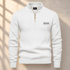 Half Zip Knit Sweater