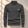 Half Zip Knit Sweater